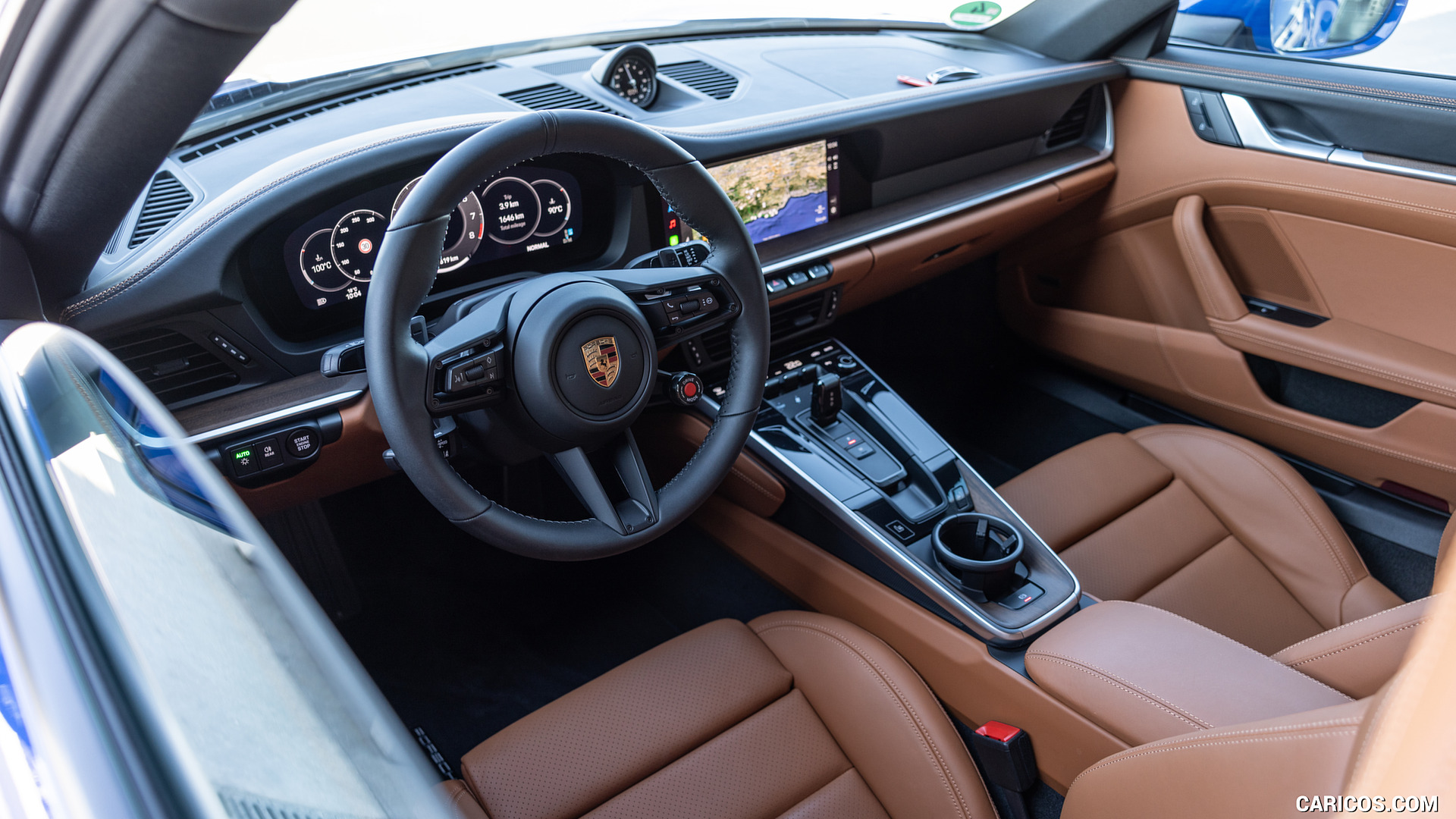 Porsche 911 Carrera 2025 – Innenraum und digitales Cockpit