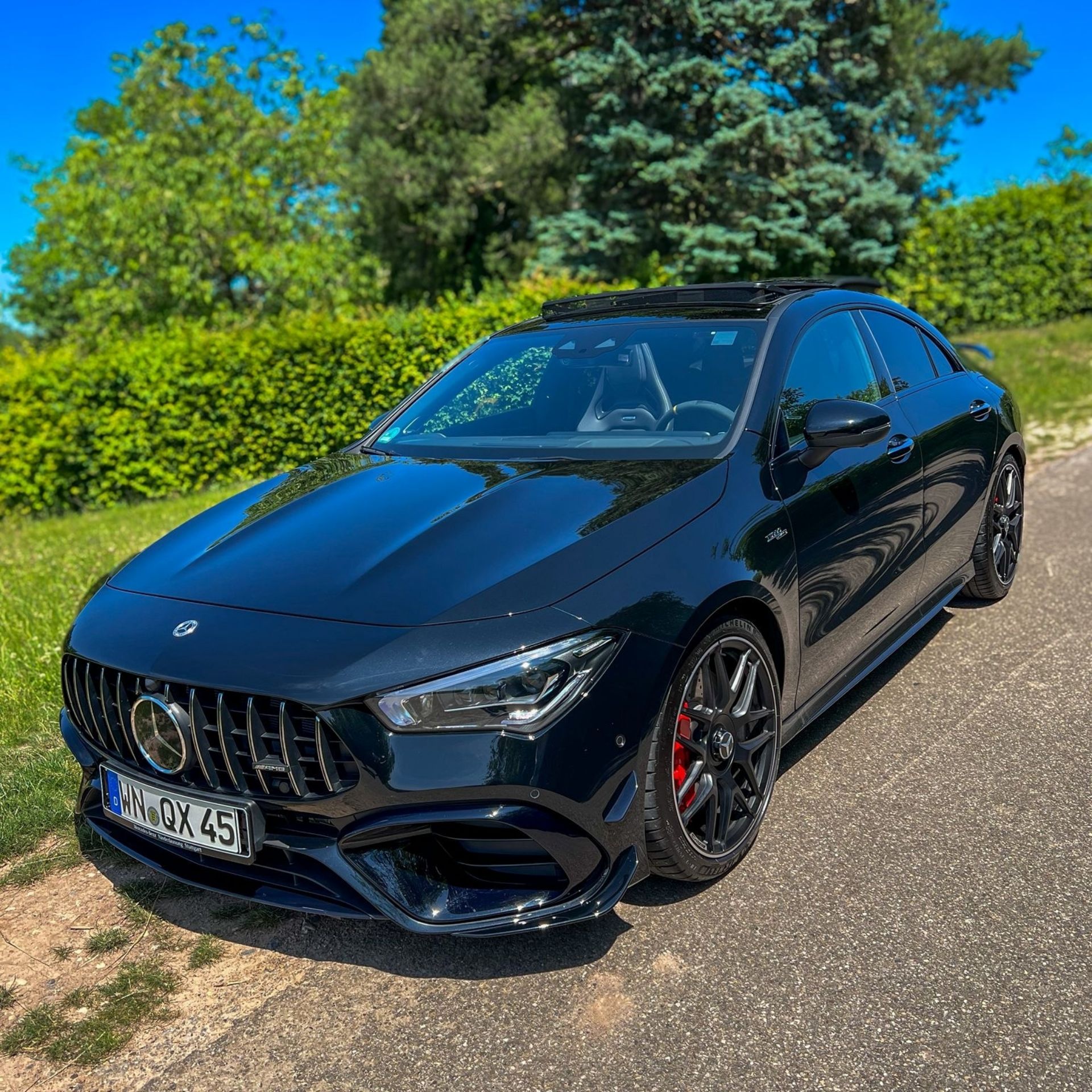 2024 Mercedes benz Cla45s Amg mit 421PS, Automatik, 4s (0-100) - Mieten in Fellbach
